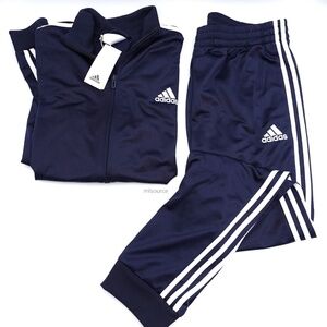 NEW adidas Primegreen Essentials 3-Stripes Tracksuit Size M/Medium Men's GK9658
